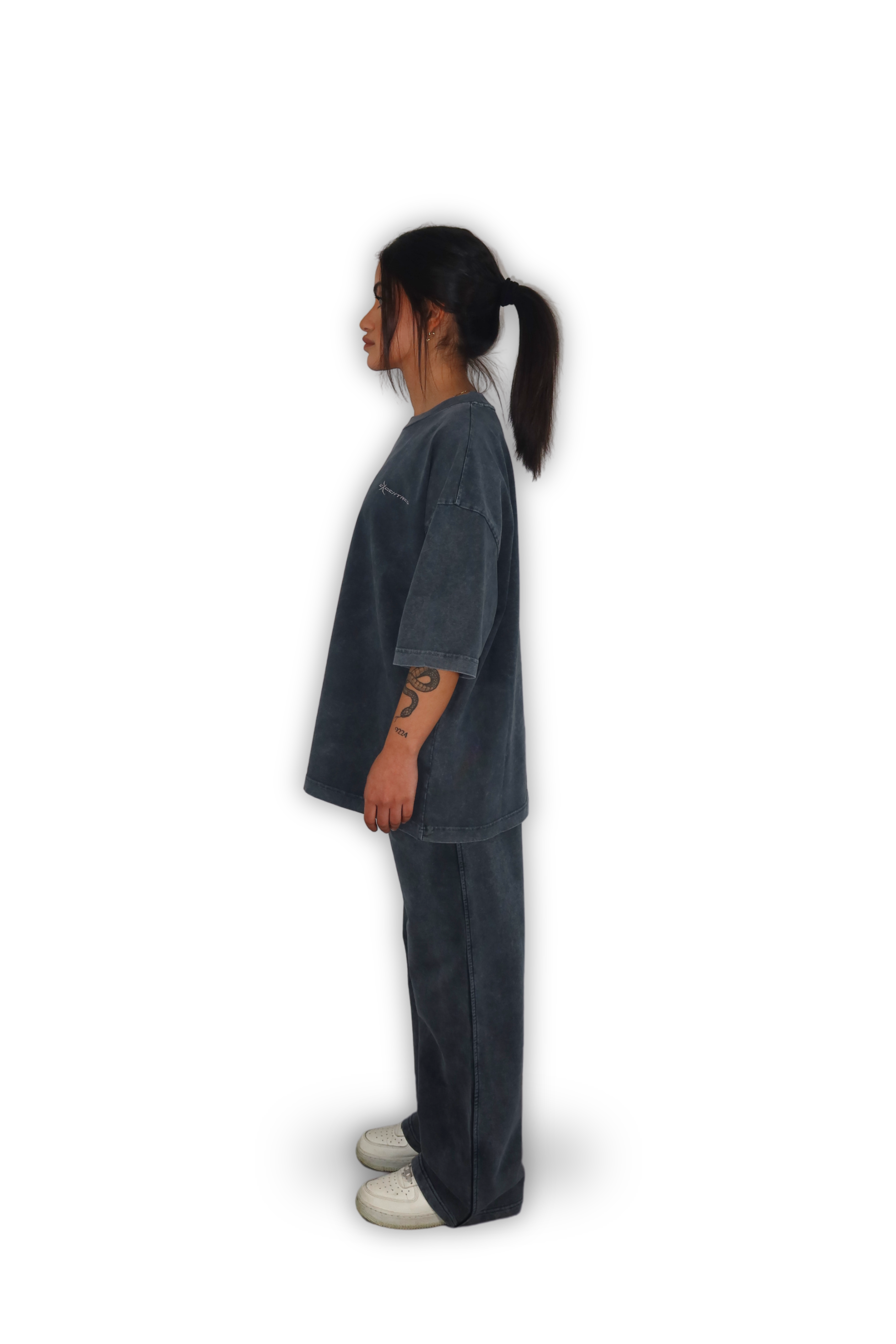 STONE GREY TEE