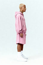DISTRESSED SHORTS SAKURA PINK
