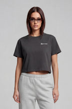 BASIC CROP TOP BLACK