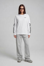 OLD ENGLISH LONGSLEEVE WHITE