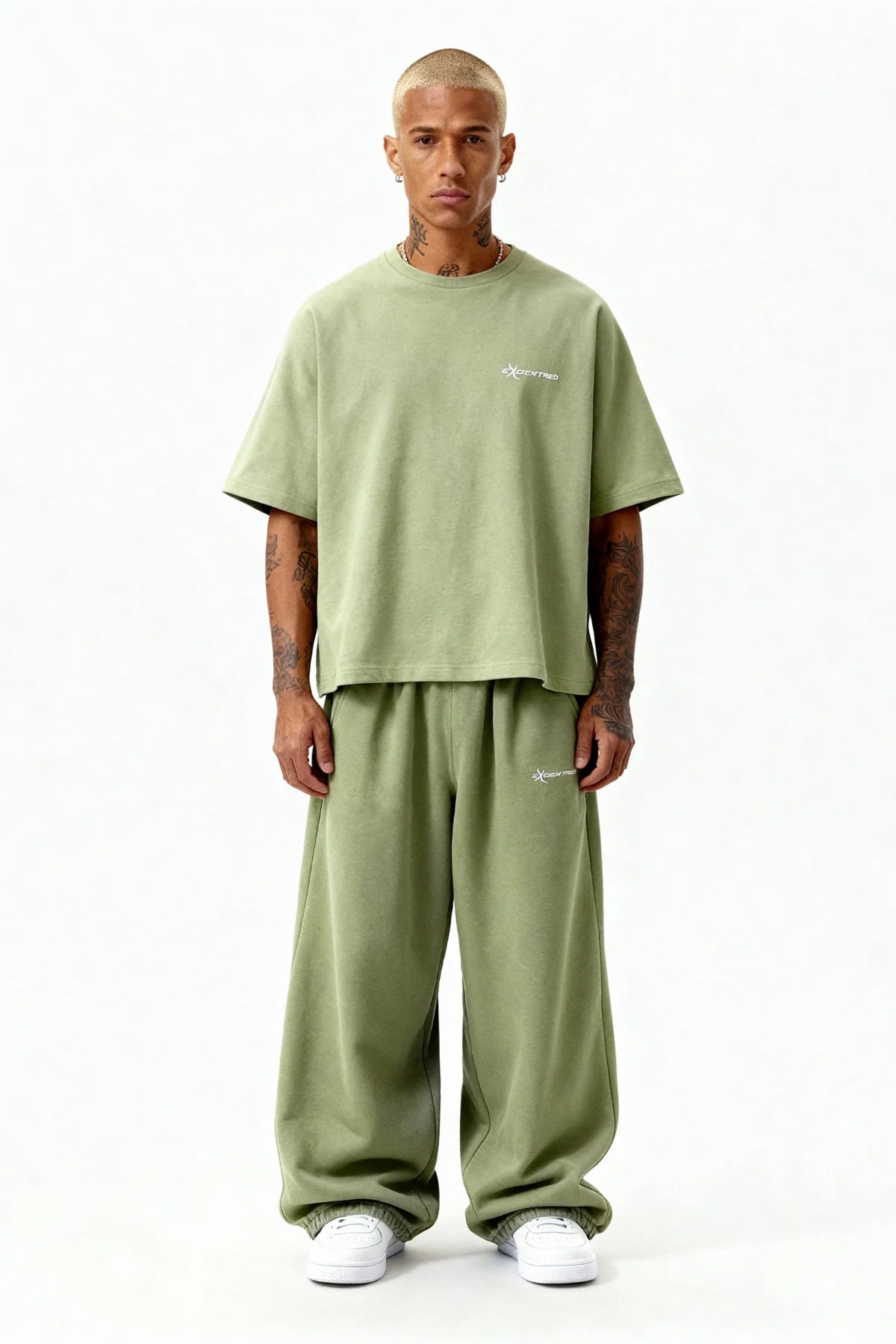 T-SHIRT SET MATCHA GREEN