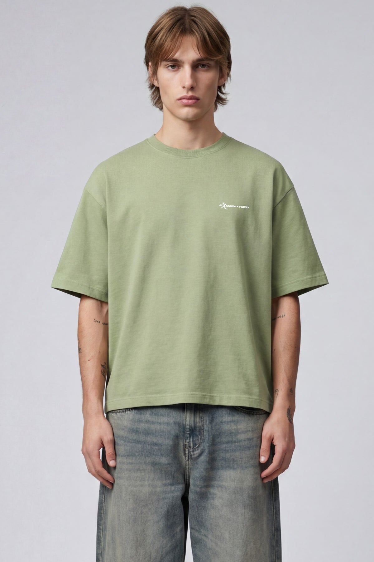 T-SHIRT MATCHA GREEN