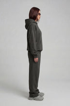 DISTRESSED BASIC HOODIE