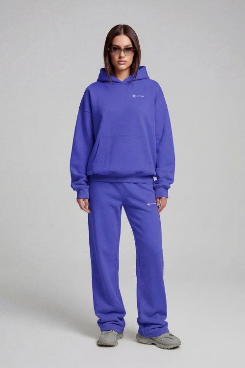 BASIC HOODIE ELECTRIC PURPLE