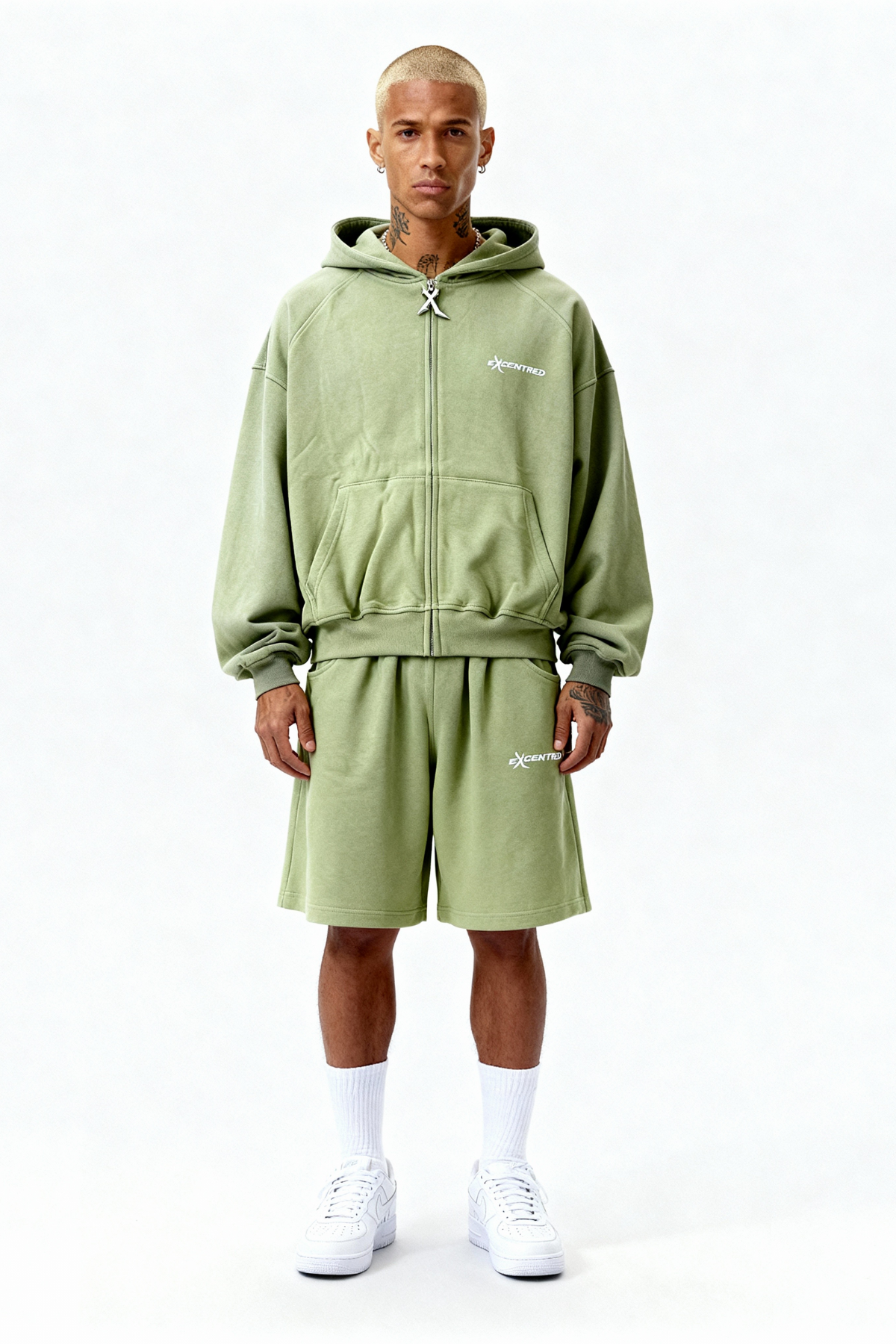 SHORTS MATCHA GREEN