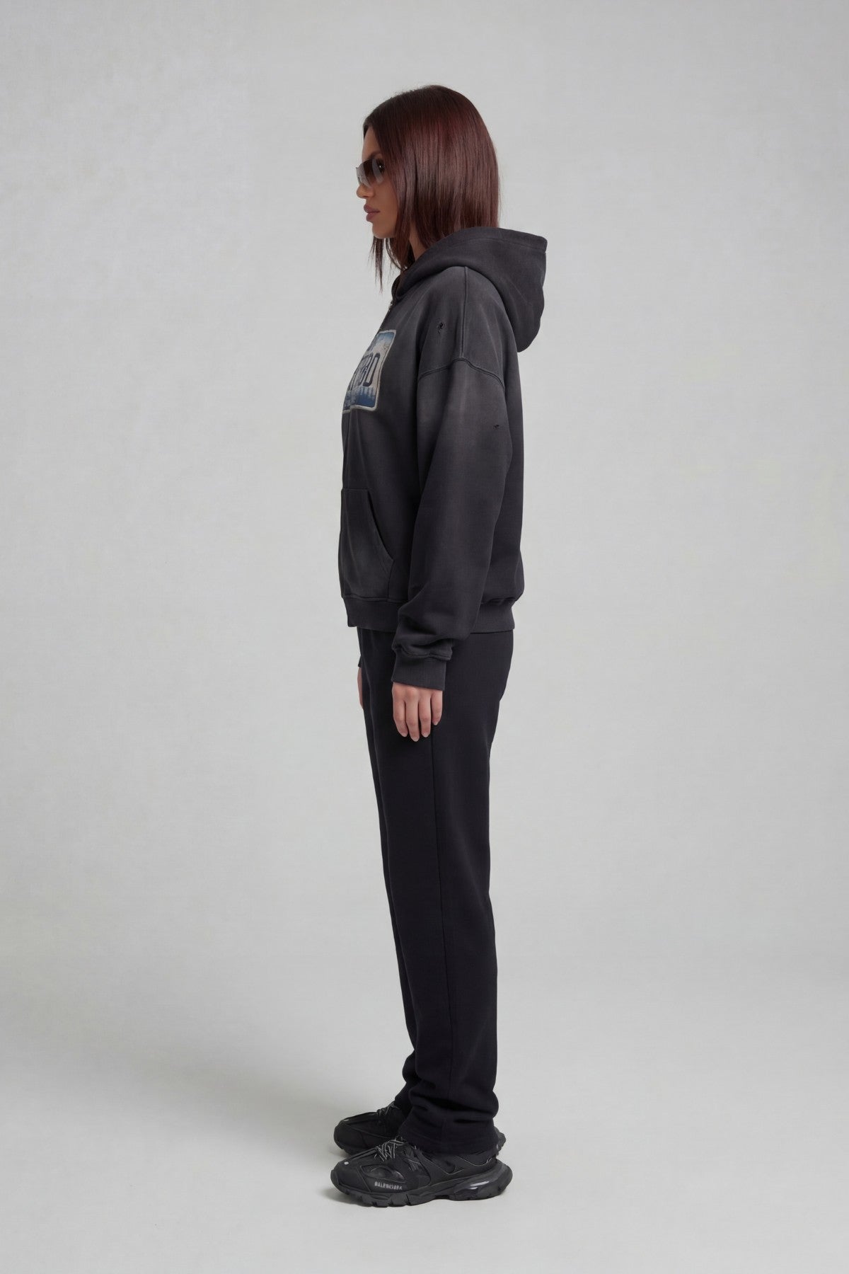 WASHED BERLIN ZIP HOODIE