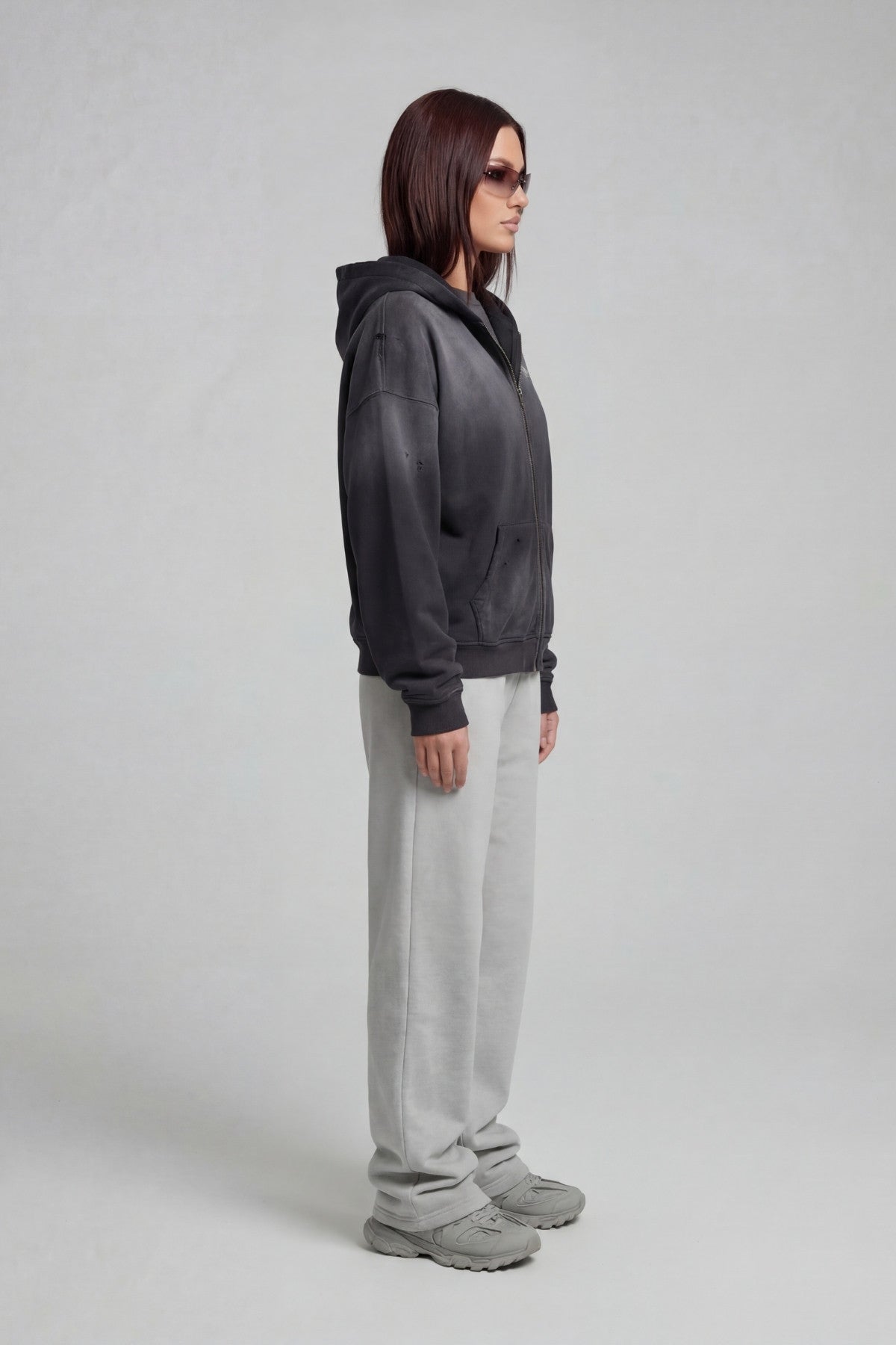 IRON CREST ZIP HOODIE