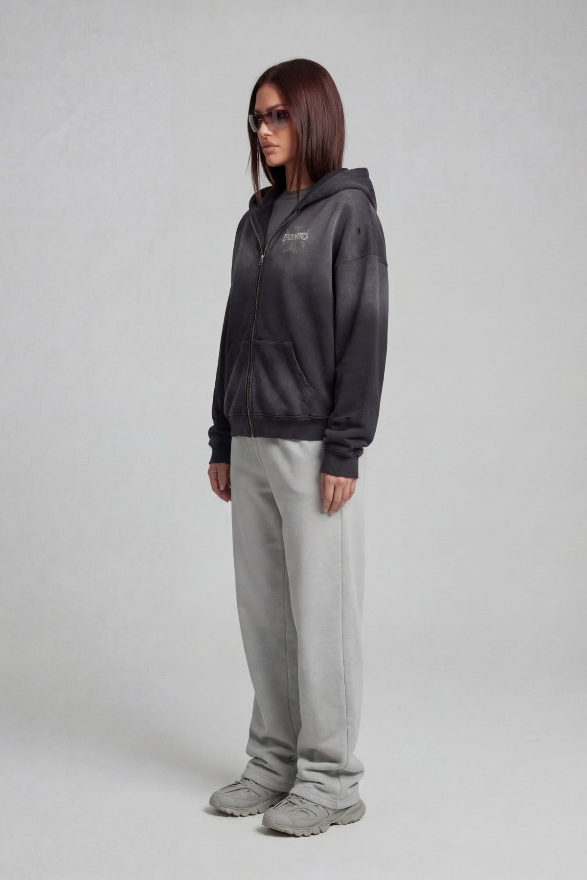 IRON CREST ZIP HOODIE