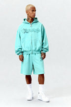 DISTRESSED SHORTS CRYSTAL TIFFANY