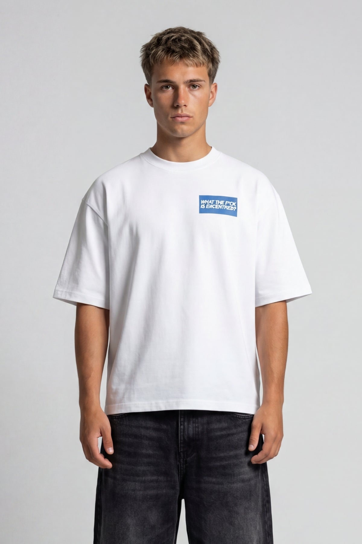 BLUE WTF T-SHIRT