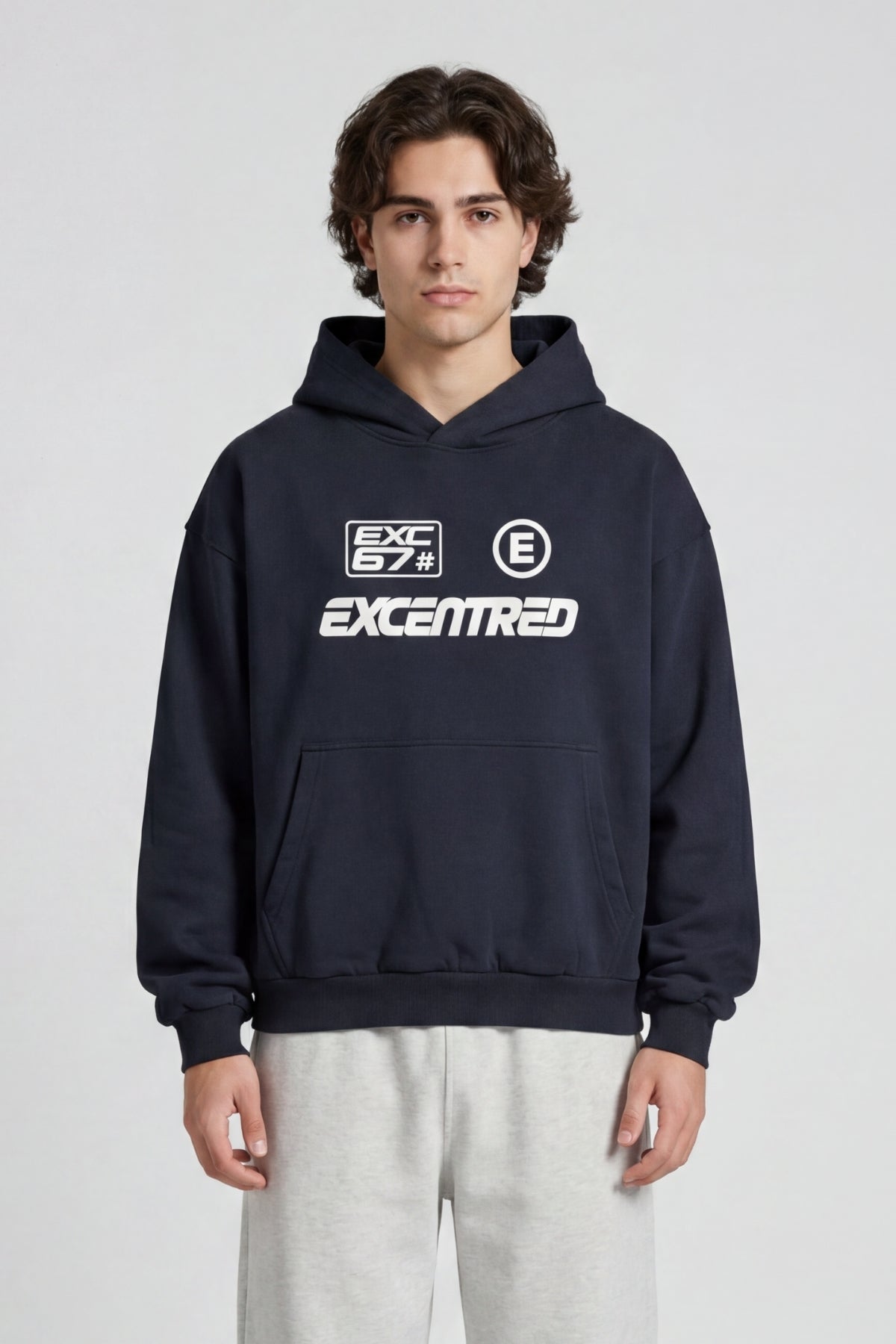 RACING HOODIE NAVY