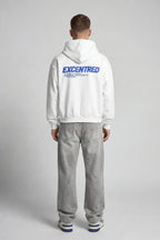 UNIFORM ZIP HOODIE WHITE