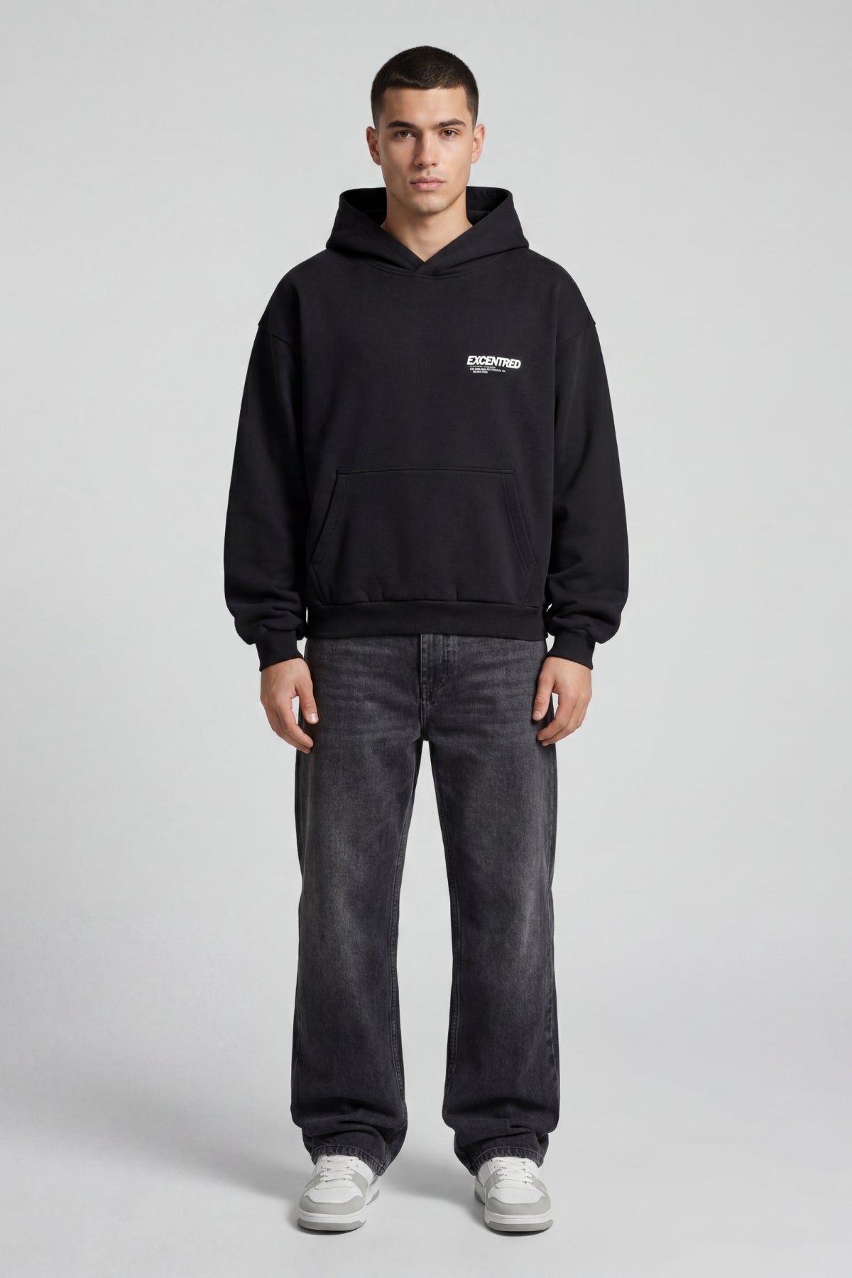 UNIFORM HOODIE BLACK