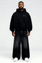 DISTRESSED BASIC HOODIE