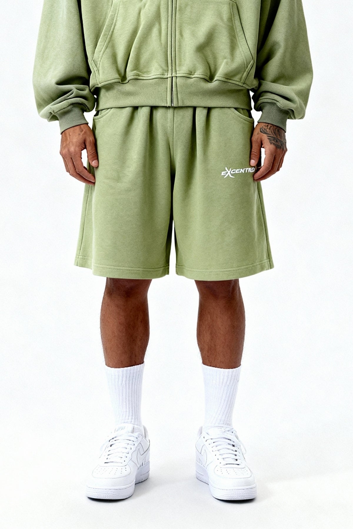 SHORTS MATCHA GREEN