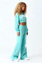 DISTRESSED WOMEN SET CRYSTAL TIFFANY