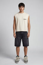 UNIFORM TANK TOP BEIGE