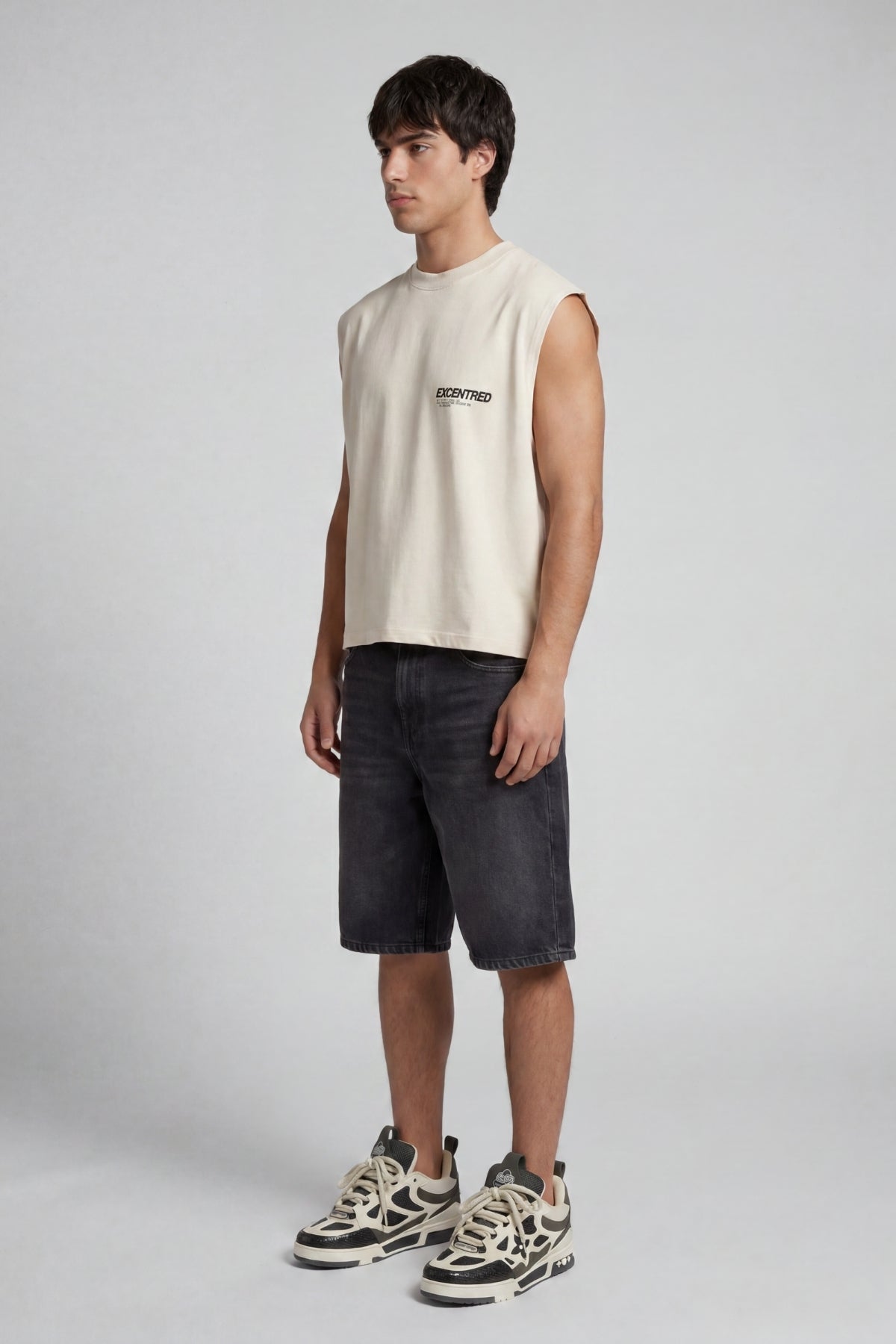 UNIFORM TANK TOP BEIGE