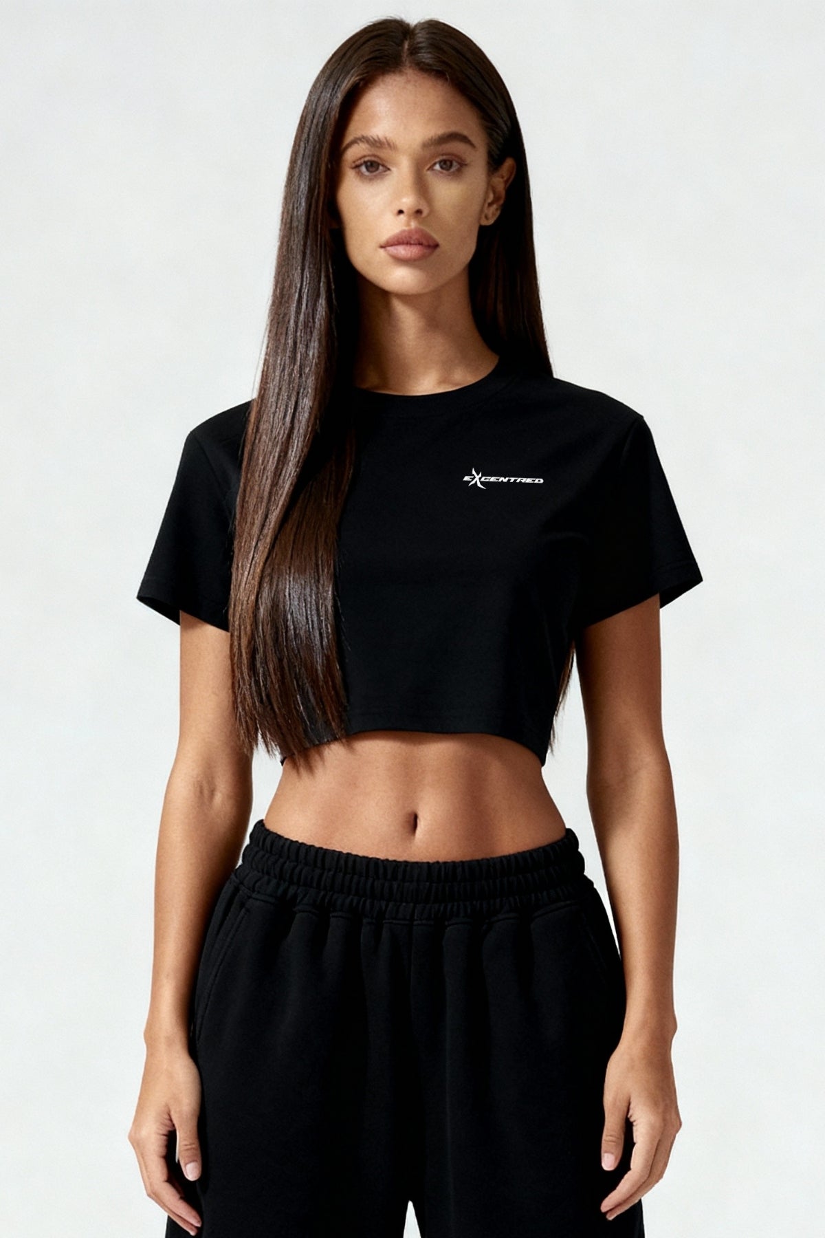 BASIC CROP TOP BLACK