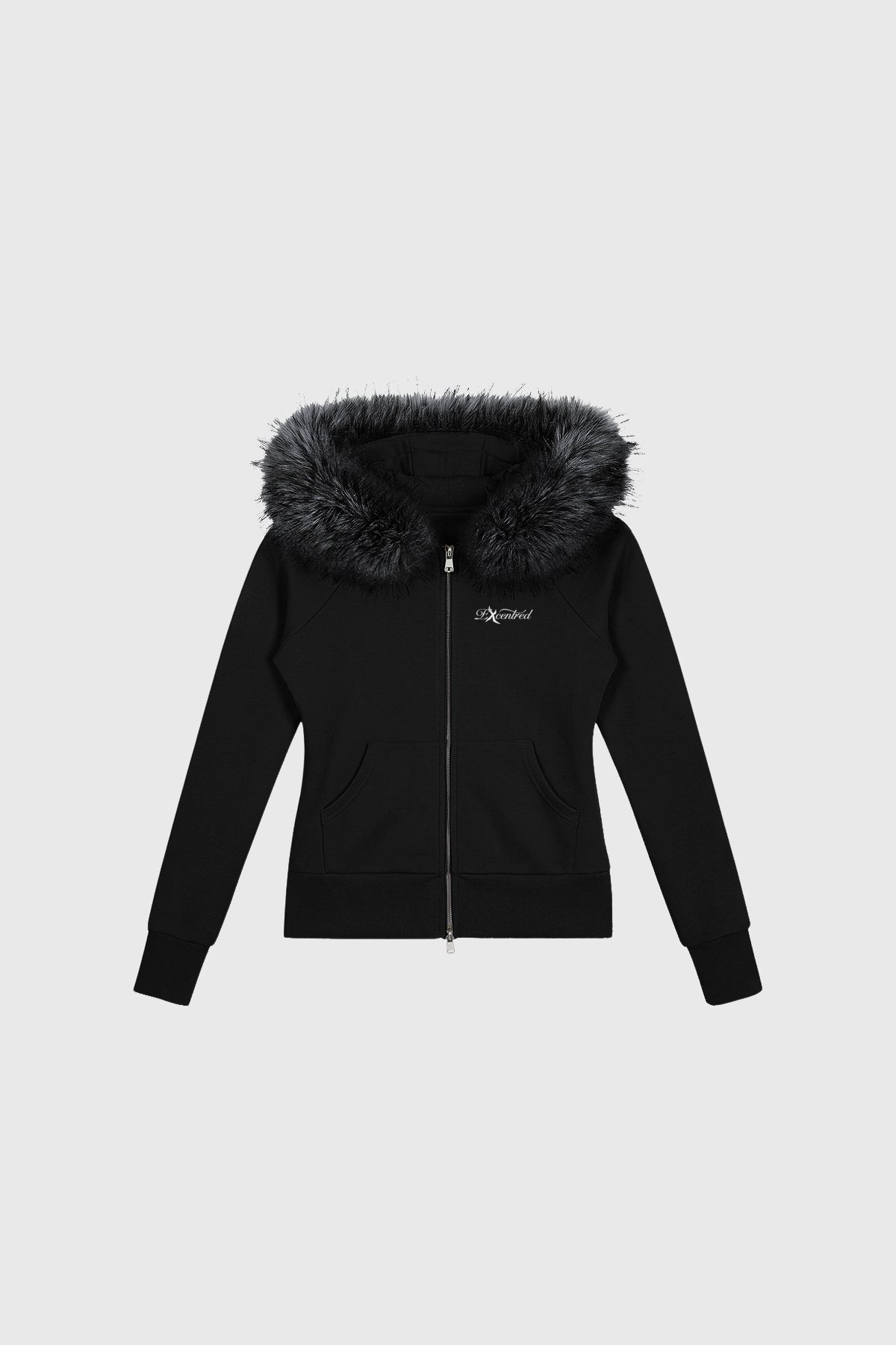 WOMENS FUR ZIP HOODIE