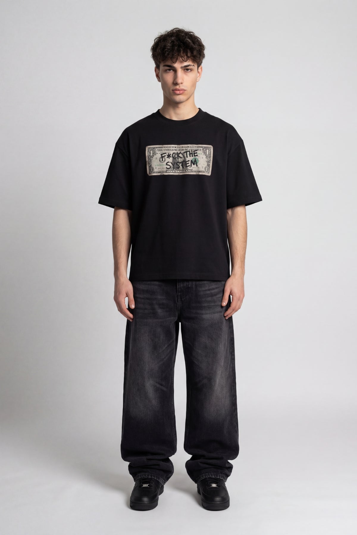 BLACK SYSTEM T-SHIRT