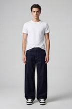 RAW STRAIGHT DENIM