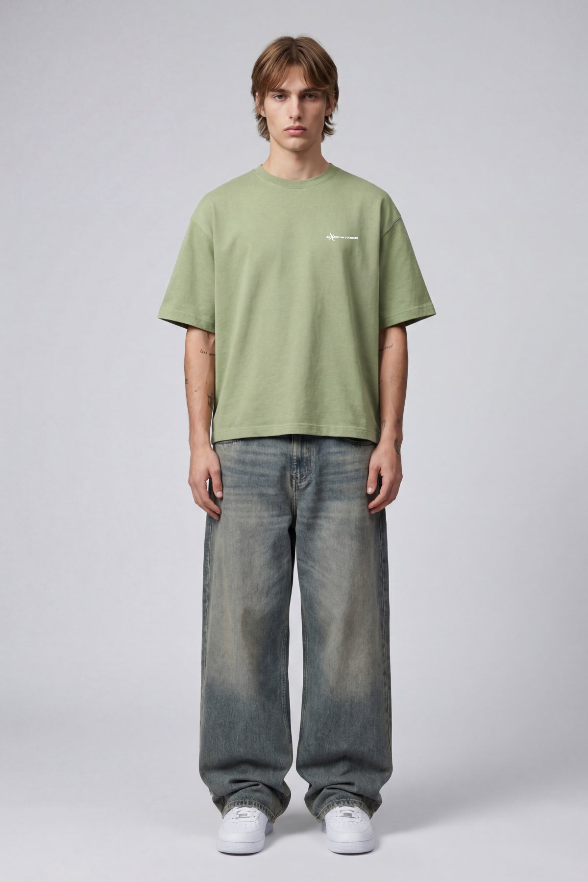 T-SHIRT MATCHA GREEN