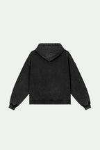 DARK STONE GREY ZIP HOODIE