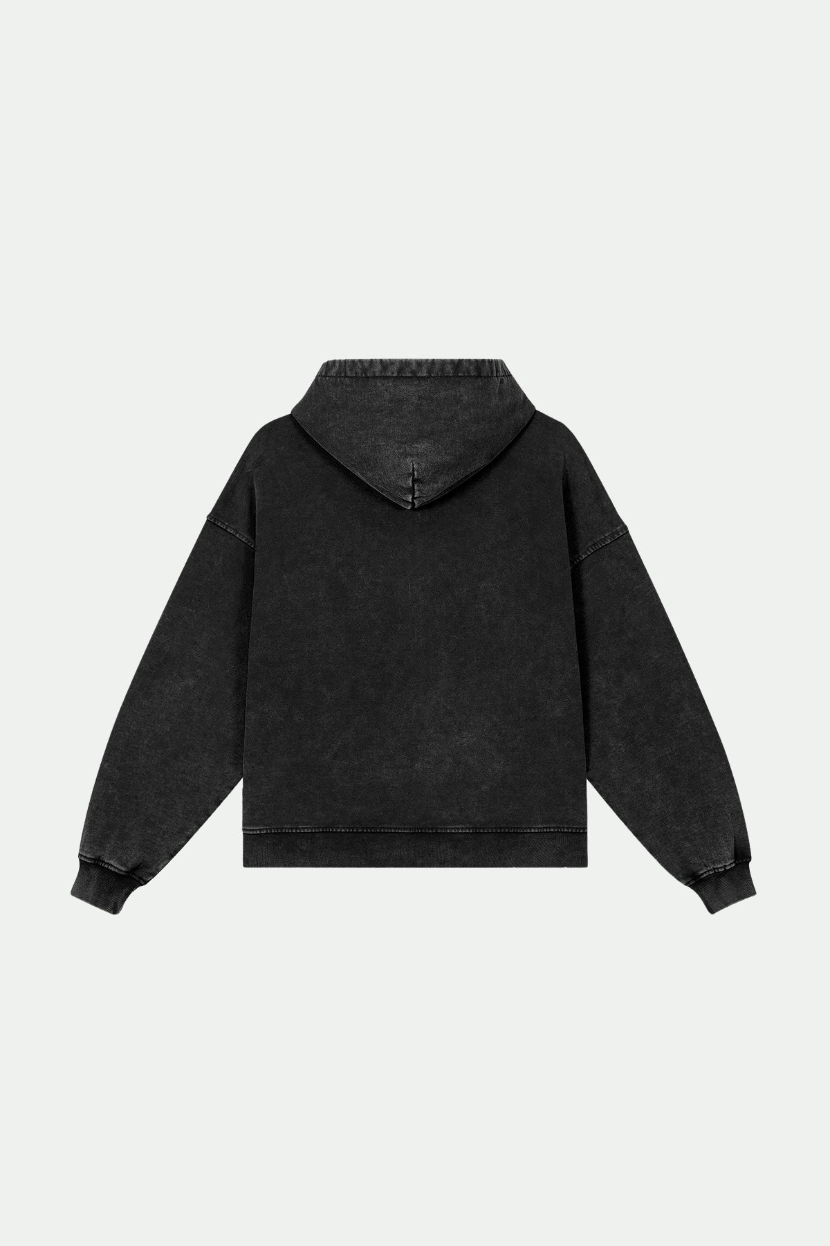 DARK STONE GREY ZIP HOODIE