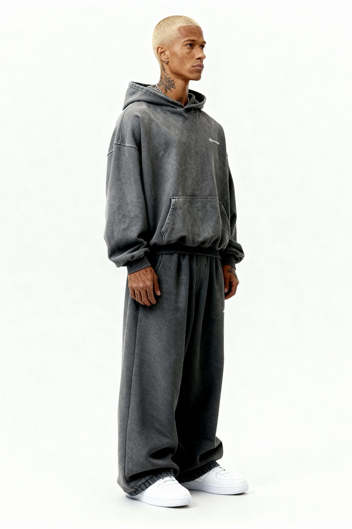 TRACKSUIT SET STONE GREY