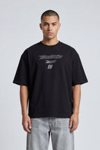 BLACK RACING T-SHIRT
