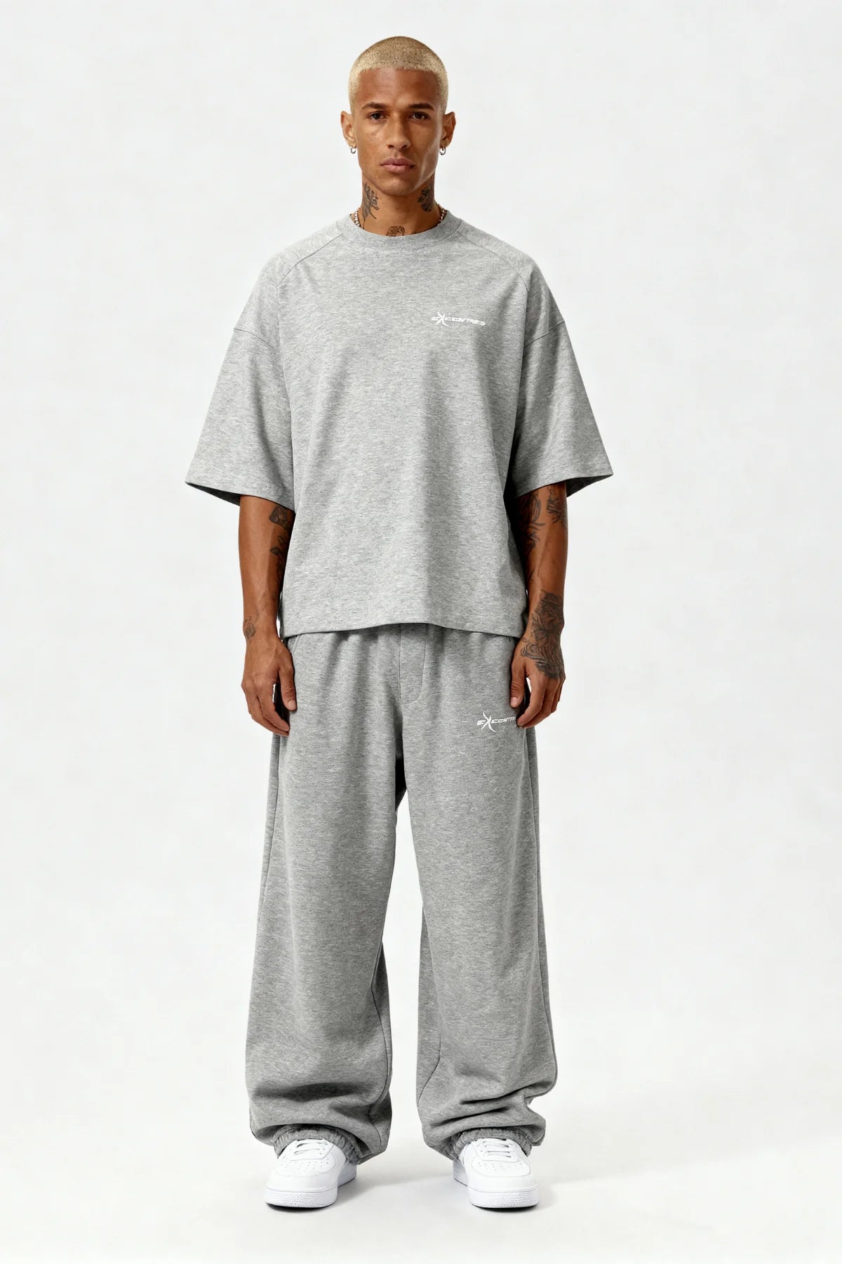 T-SHIRT SET SMOKE GREY