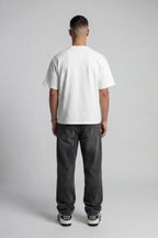 WHITE EMBLEM T-SHIRT