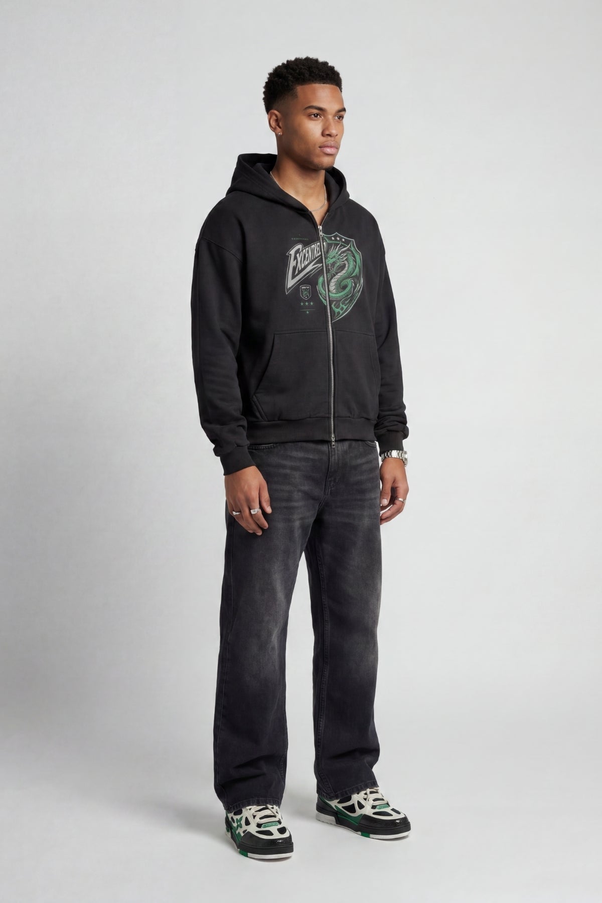 DRAGON ZIP HOODIE