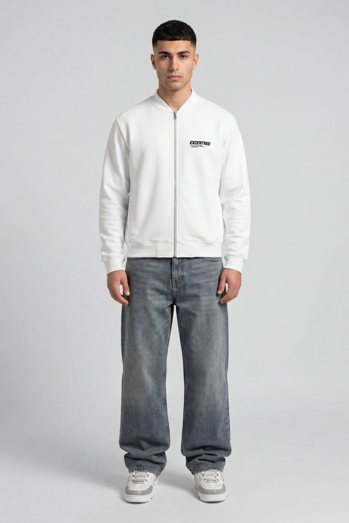 UNIFROM BOMBER JACKET WHITE