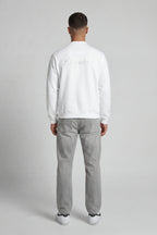 SKRIPT BOMBER JACKET WHITE