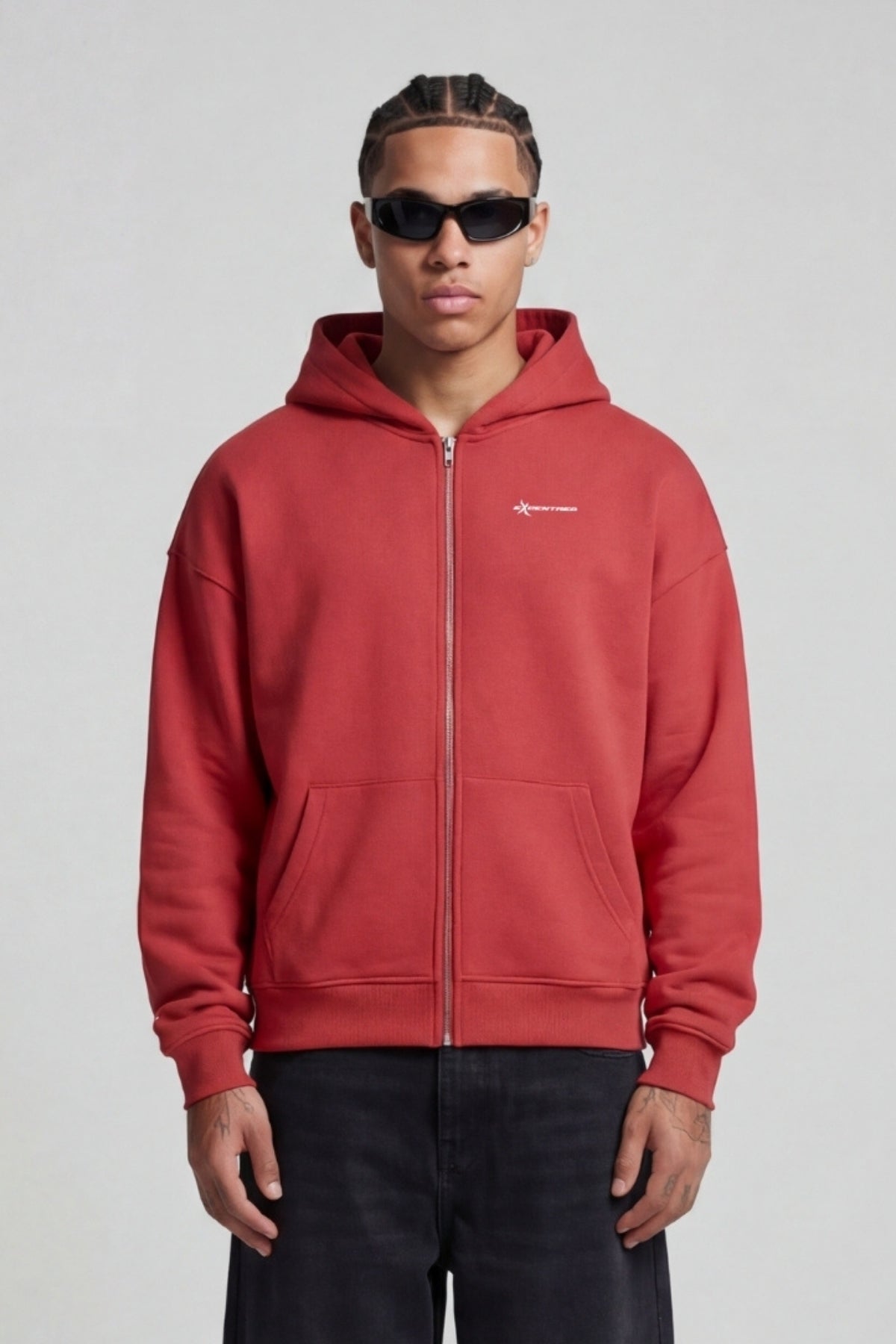 BASIC ZIP HOODIE