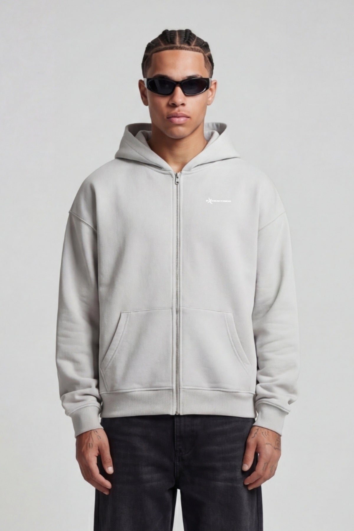 BASIC ZIP HOODIE