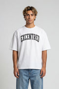 WHITE COLLEGE T-SHIRT