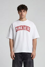 WHITE COLLEGE T-SHIRT