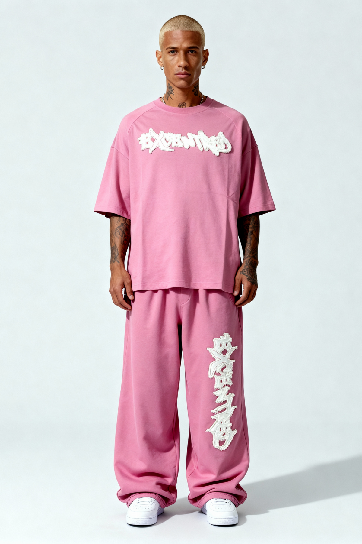 DISTRESSED T-SHIRT SAKURA PINK