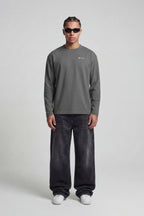 BASIC LONGSLEEVE DARK GREY