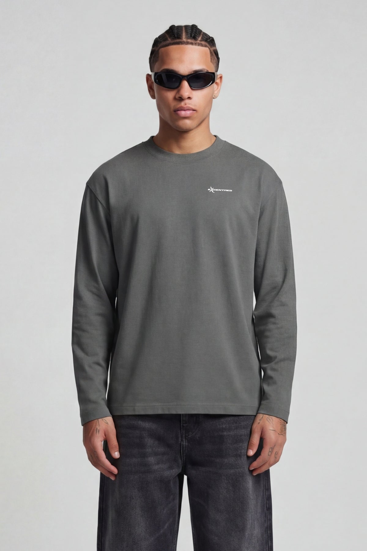 BASIC LONGSLEEVE DARK GREY