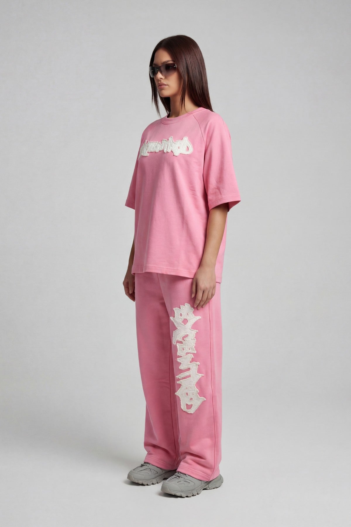DISTRESSED T-SHIRT SAKURA PINK