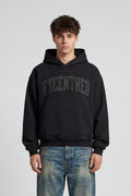 BLACK COLLEGE HOODIE