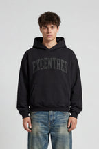 BLACK COLLEGE HOODIE