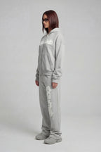 DISTRESSED JOGGER SMOKE GREY