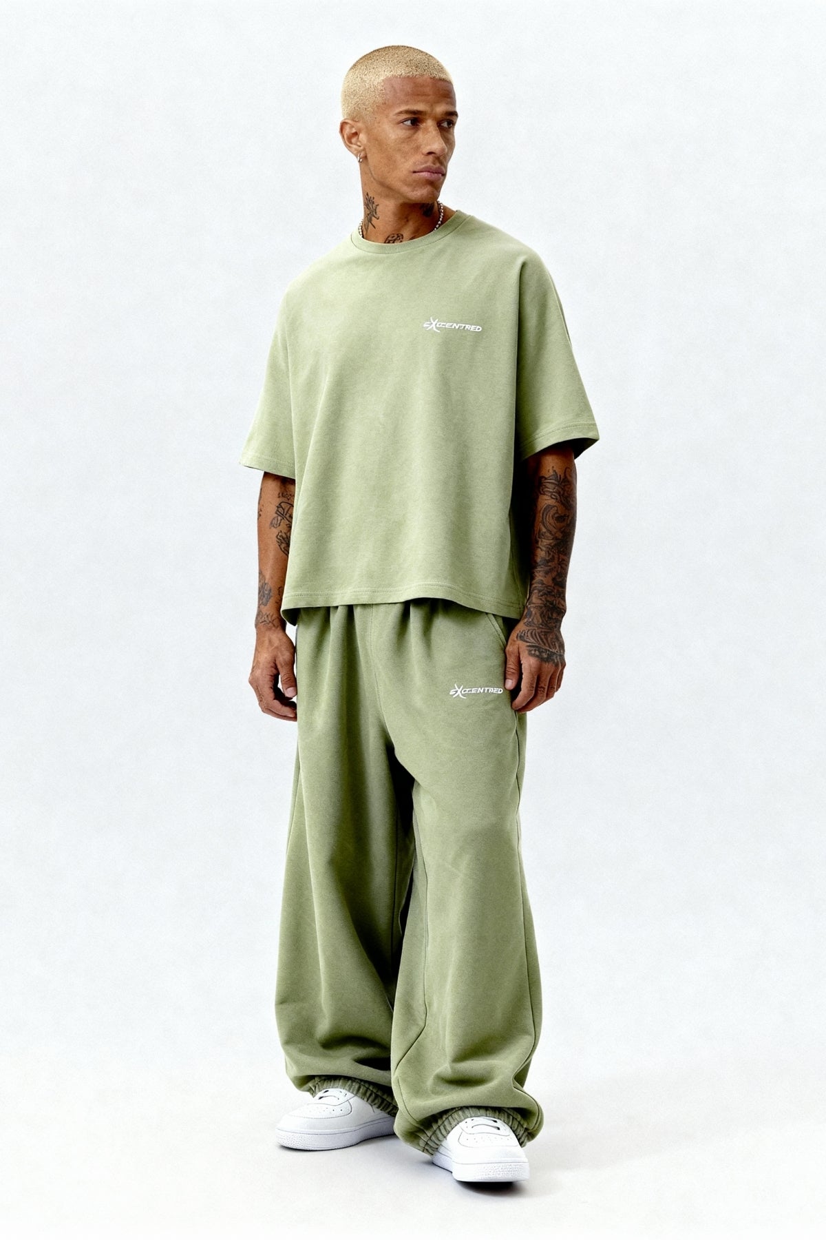 T-SHIRT SET MATCHA GREEN