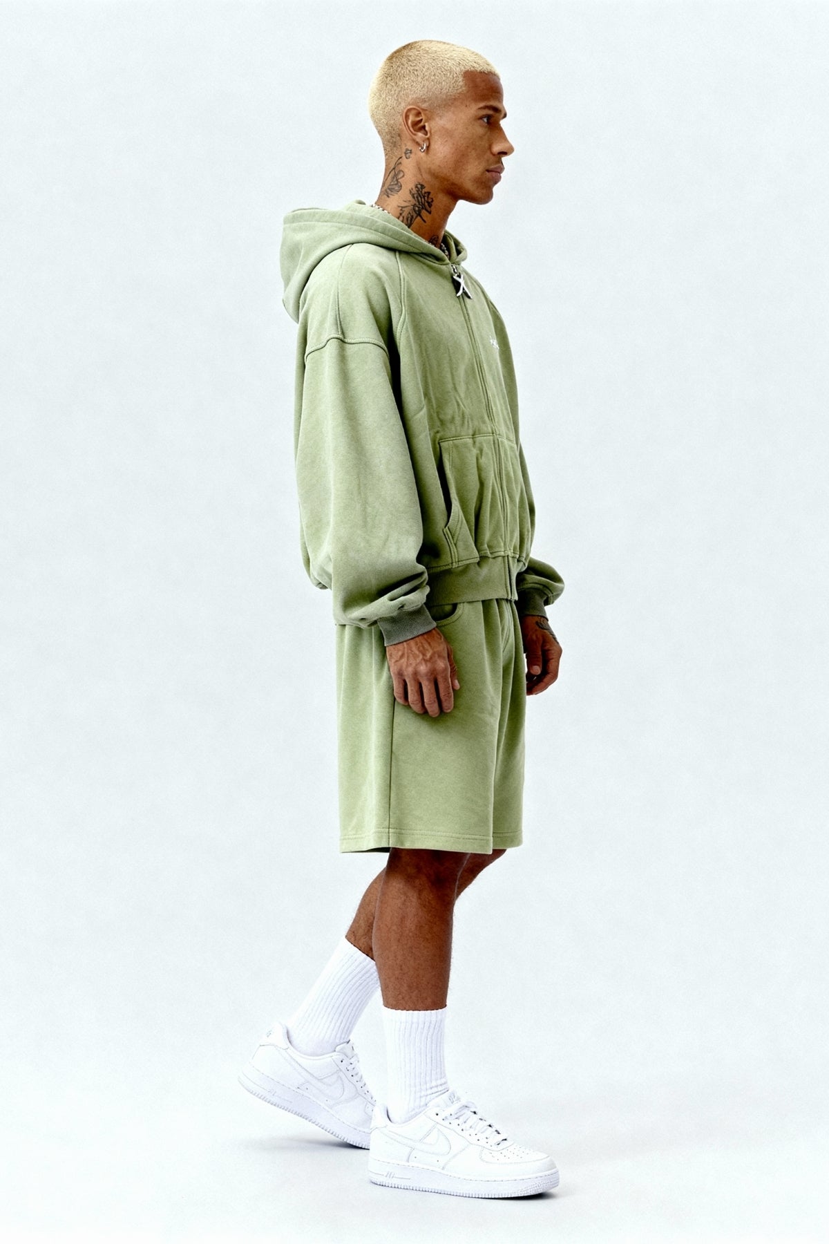 SHORTS MATCHA GREEN