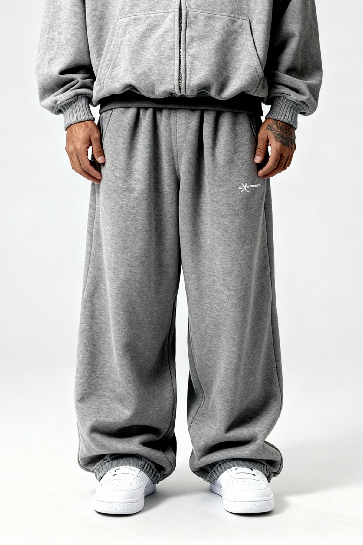 TRACKSUIT SET SMOKE GREY